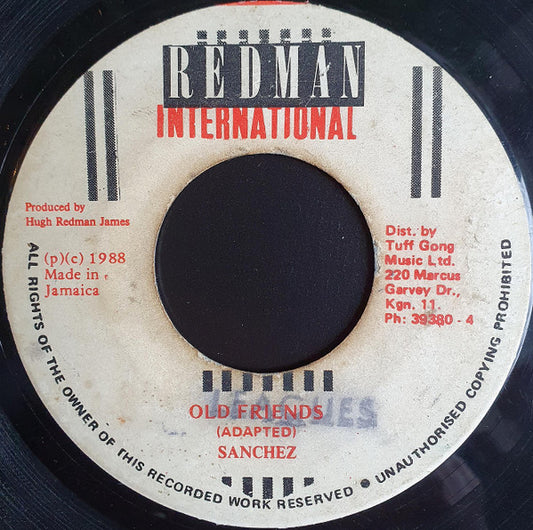 Sanchez : Old Friends (7")