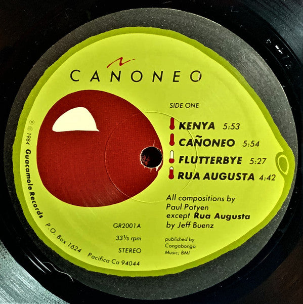 Cañoneo* : Cañoneo (LP, Album)
