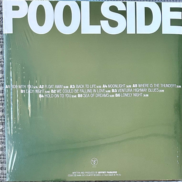 Poolside : Blame It All On Love (LP, Album, Ora)