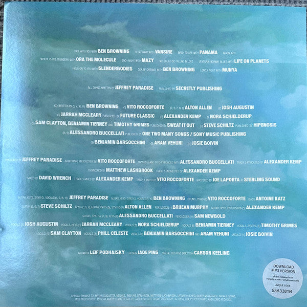 Poolside : Blame It All On Love (LP, Album, Ora)