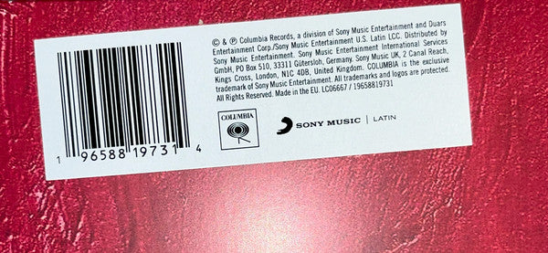 Rosalía (3), Rauw Alejandro : RR (12", Shape, Ltd, Red)