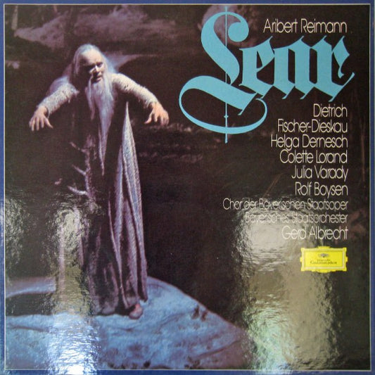 Aribert Reimann - Dietrich Fischer-Dieskau, Helga Dernesch, Colette Lorand, Iulia Várady, Rolf Boysen, Chor Der Bayerischen Staatsoper, Bayerisches Staatsorchester, Gerd Albrecht : Lear (3xLP + Box)