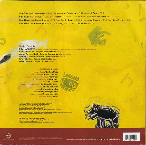Buy Roy Hargrove Presents The RH Factor : Hard Groove (2xLP, Album