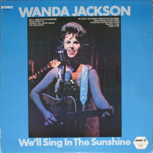 Wanda Jackson : We'll Sing In The Sunshine (LP, Comp, RE)