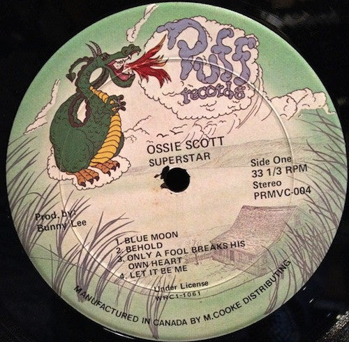 Ossie Scott : Super Star (LP, Album)