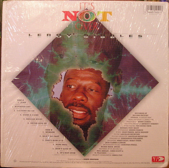 Leroy Sibbles : It's Not Over (LP, Album)