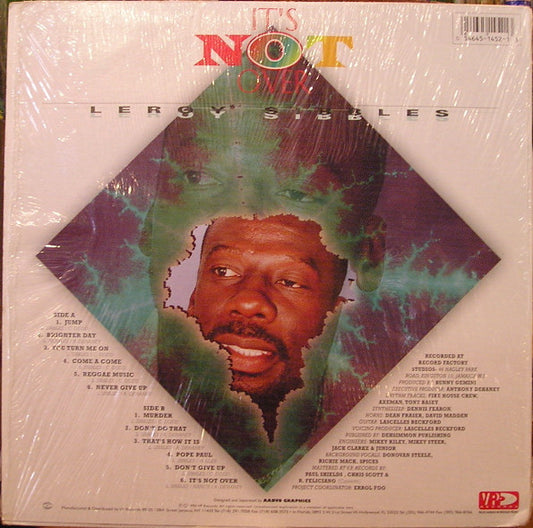 Leroy Sibbles - It's Not Over vinyl record, LP (Very Good Plus (VG+)) | Lulo Records