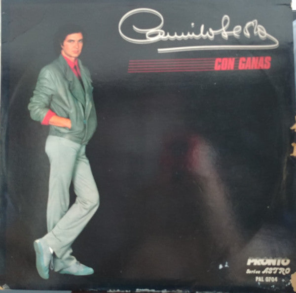 Camilo Sesto : Con Ganas (LP, Album, RE)