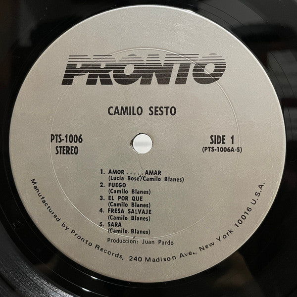 Camilo Sesto : Amor .....Amar (LP, Album, Gat)