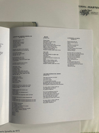Pescado Rabioso : Artaud (LP, Album, RE, Gol)