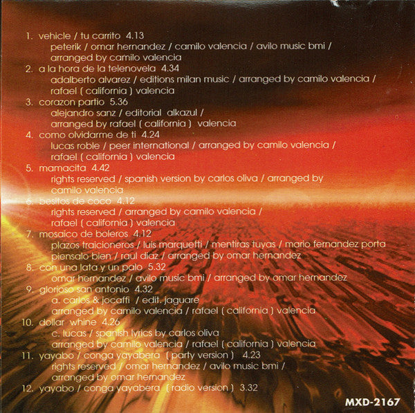 Carlos Oliva Y Los Sobrinos Del Juez : Yayabo (CD, Album)