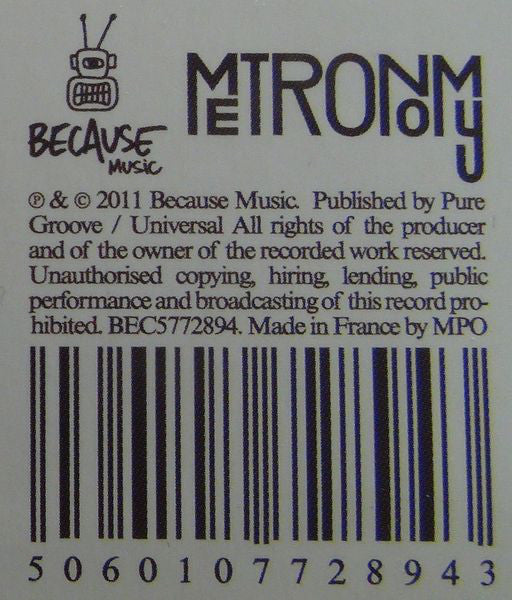 Metronomy : The English Riviera (LP, Album)