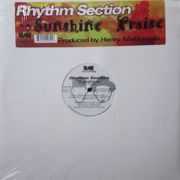 Rhythm Section : Sunshine / Praise (12")