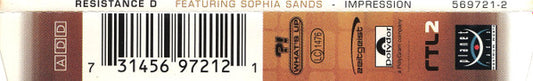 Resistance D Featuring Sophia Sands - Impression vinyl record, CD (Near Mint (NM or M-)) | Lulo Records
