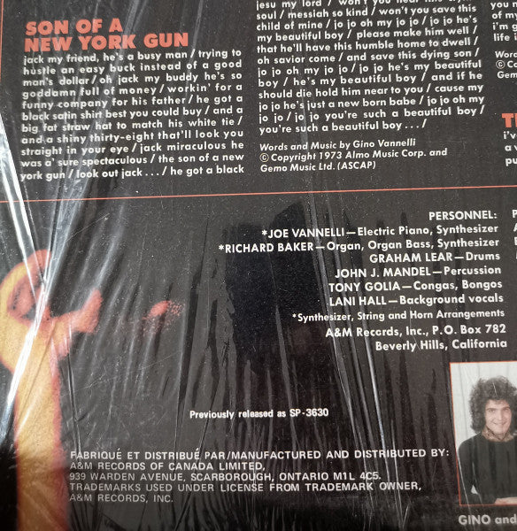 Gino Vannelli : Powerful People (LP, Album, RE)