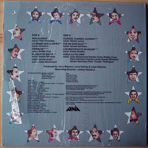 Fania All Stars : Tribute To Tito Rodriguez (LP, Album)