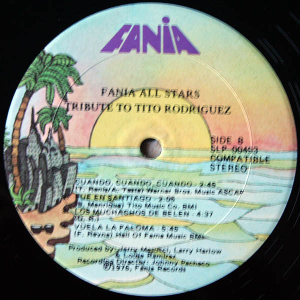 Fania All Stars : Tribute To Tito Rodriguez (LP, Album)