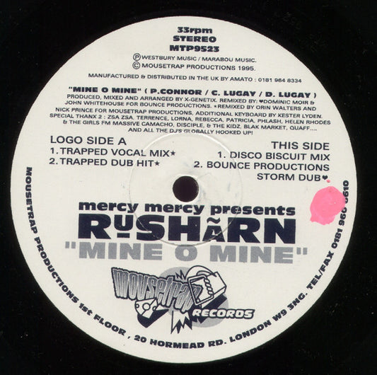 Rusharn : Mine O Mine (12")