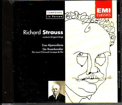 Richard Strauss : Eine Alpensinfonie • Der Rosenkavalier - Film Music (CD, Comp, Mono, RM)