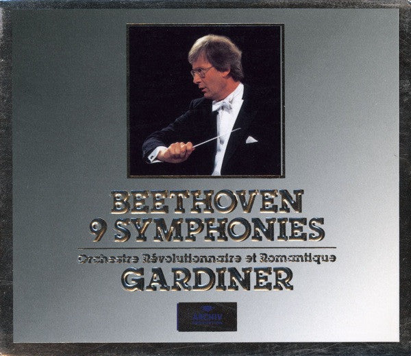 Ludwig van Beethoven - Orchestre Révolutionnaire Et Romantique, John Eliot Gardiner : 9 Symphonies (5xCD + Box, Comp)