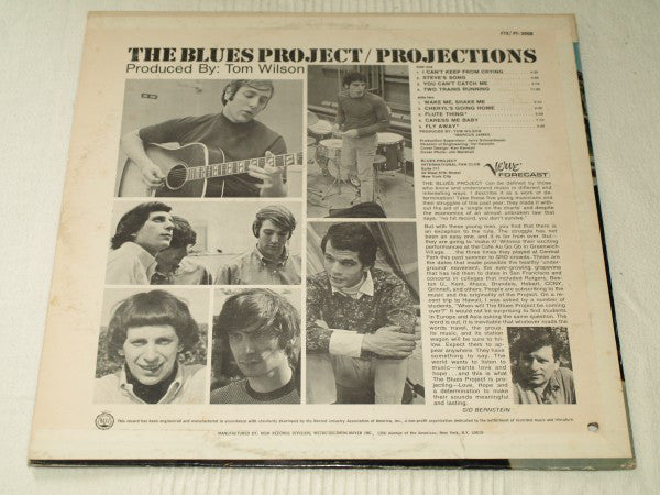 The Blues Project : Projections (LP, Album, Mono, RP)