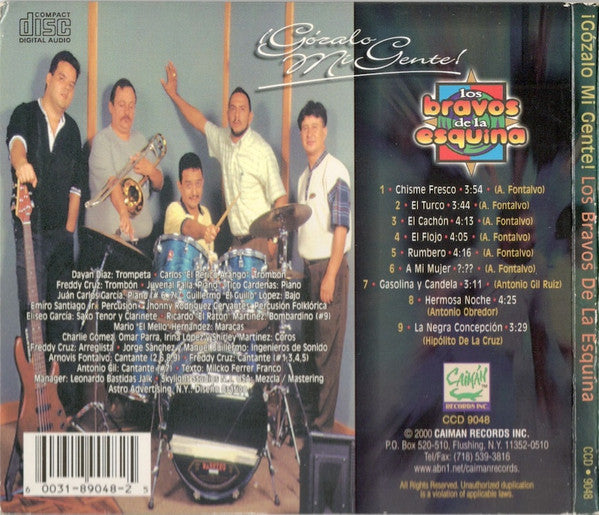 Los Bravos De La Esquina : ¡Gózalo Mi Gente! (CD, Album, Dig)