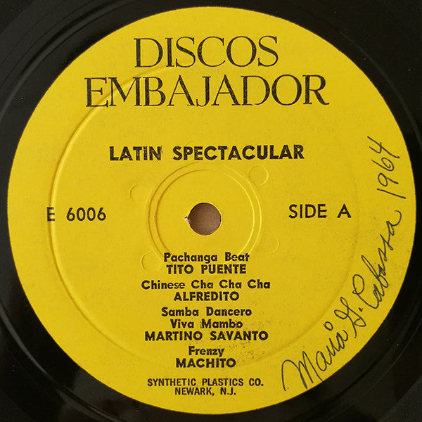 Various : Latin Spectacular (LP, Comp, Mono, RE)