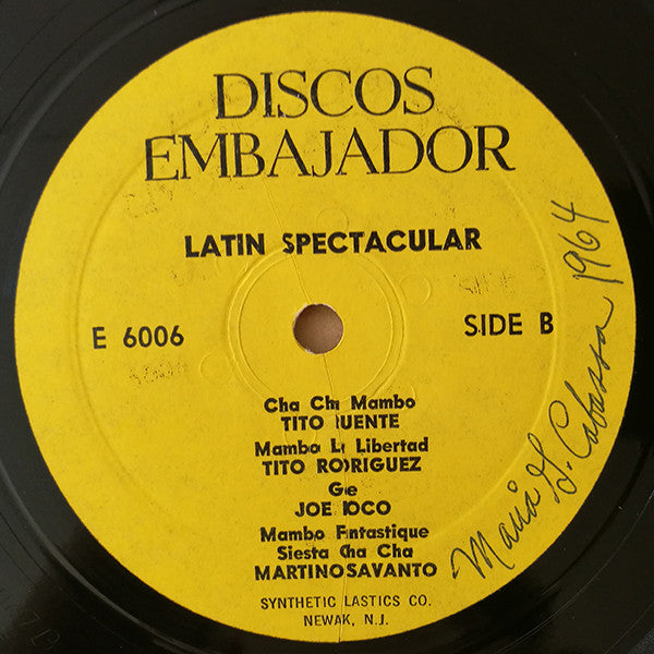 Various : Latin Spectacular (LP, Comp, Mono, RE)