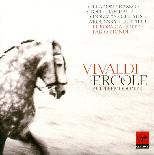 Antonio Vivaldi – Rolando Villazón / Romina Basso / Patrizia Ciofi / Diana Damrau / Joyce DiDonato / Vivica Genaux / Philippe Jaroussky / Topi Lehtipuu / Europa Galante / Fabio Biondi : Ercole Sul Termodonte (2xCD, Album + Box)