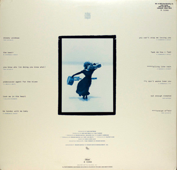 Tina Turner : Foreign Affair (LP, Album, Club, Gat)