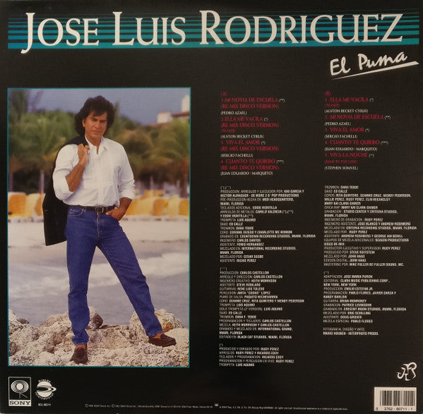 José Luis Rodríguez : El Puma En Ritmo (LP)