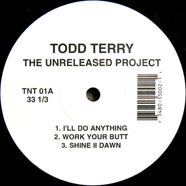 Todd Terry : The Unreleased Project (12", MiniAlbum)