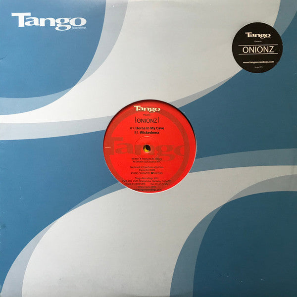 Onionz : Horns In My Cave (12")