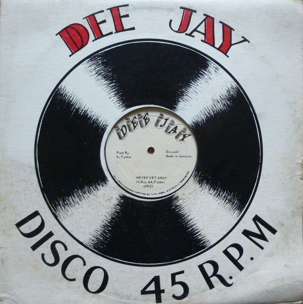 Delroy Wilson / U-Roy : To Be A Lover / Never Get Away (12")