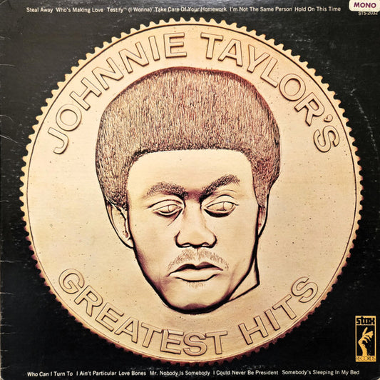 Johnnie Taylor : Johnnie Taylor's Greatest Hits (LP, Comp, Mono, Promo)
