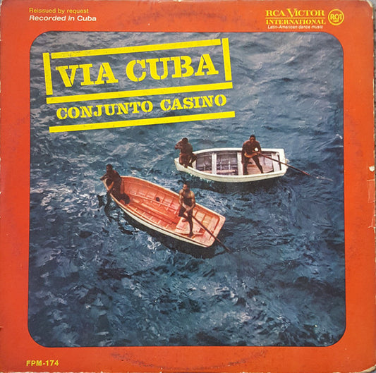 Conjunto Casino : Via Cuba (LP, Album, Mono, RE, RP)