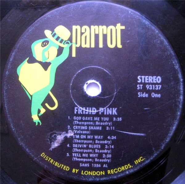 Frijid Pink : Frijid Pink (LP, Album, Club)
