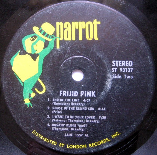 Frijid Pink : Frijid Pink (LP, Album, Club)