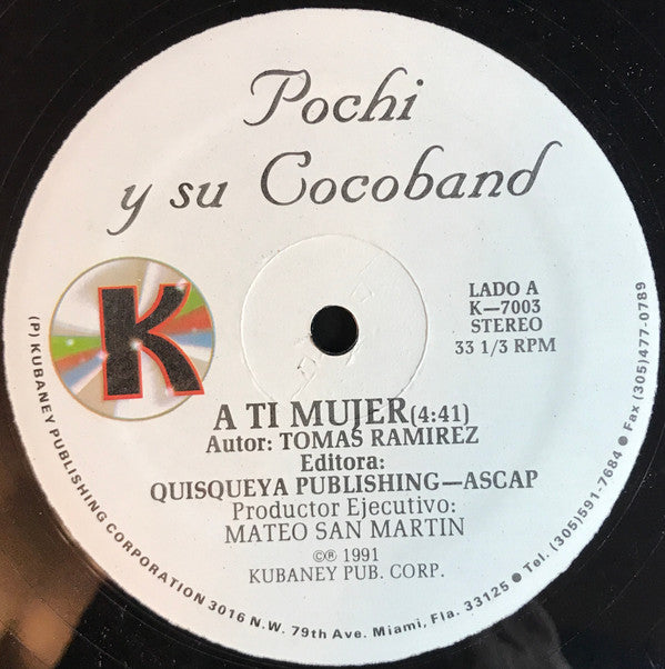 Pochi Y Su Cocoband : A Ti Mujer (12")