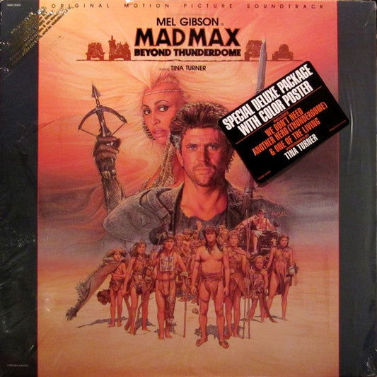 Tina Turner, Maurice Jarre - Mad Max Beyond Thunderdome (Original Motion Picture Soundtrack) vinyl record, LP (Very Good Plus (VG+)) | Lulo Records