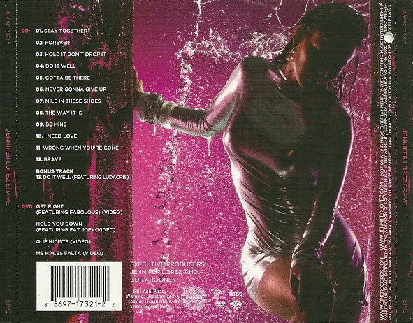 Jennifer Lopez : Brave (CD, Album + DVD-V, NTSC + Dlx)