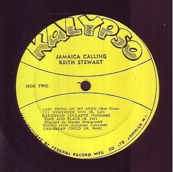 Keith Stewart : Jamaica Calling (LP, Album)