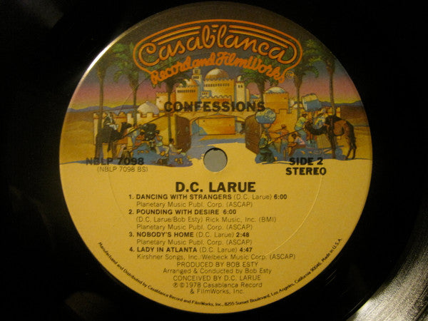 D.C. LaRue : Confessions (LP, Album)
