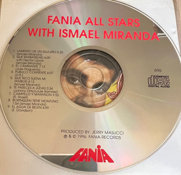 Fania All Stars, Ismael Miranda : Fania All Stars With Ismael Miranda (CD, Comp)