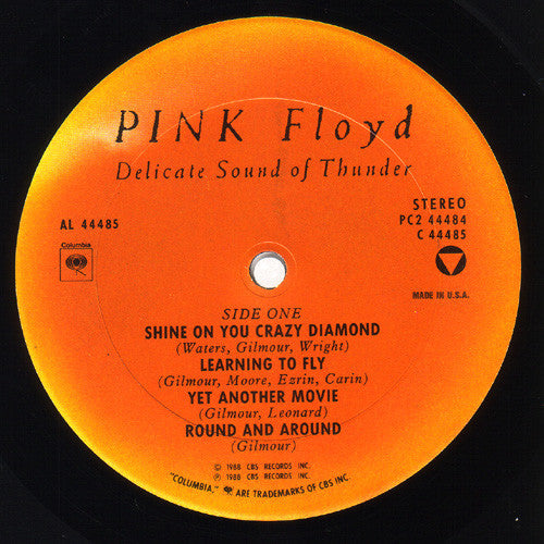 Pink Floyd : Delicate Sound Of Thunder (2xLP, Album, Gat)