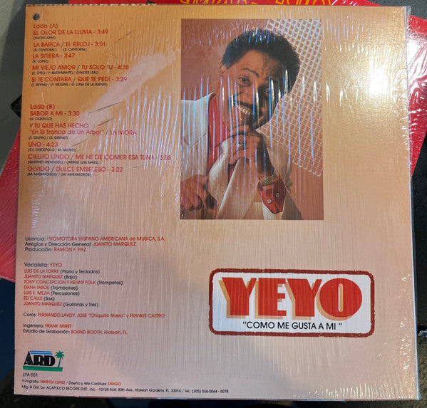 Aurelio "Yeyo" Estrada : Como Me Gusta A Mi  (LP)