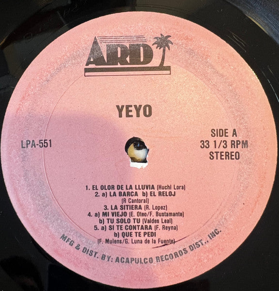 Aurelio "Yeyo" Estrada : Como Me Gusta A Mi  (LP)