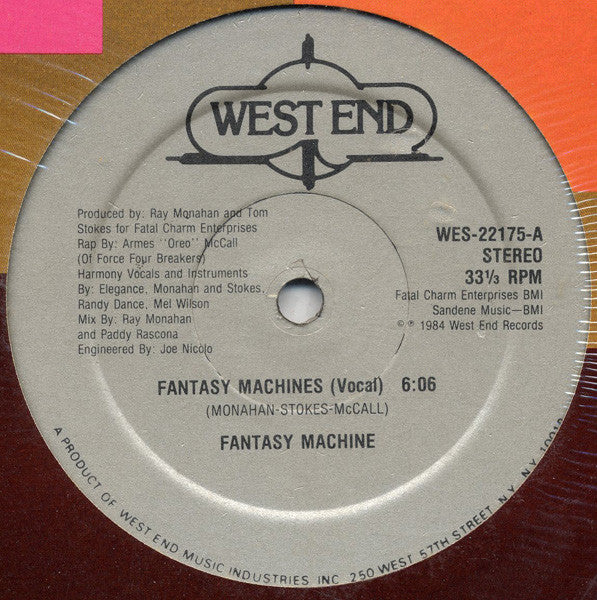 Fantasy Machine : Fantasy Machines (12", Single)
