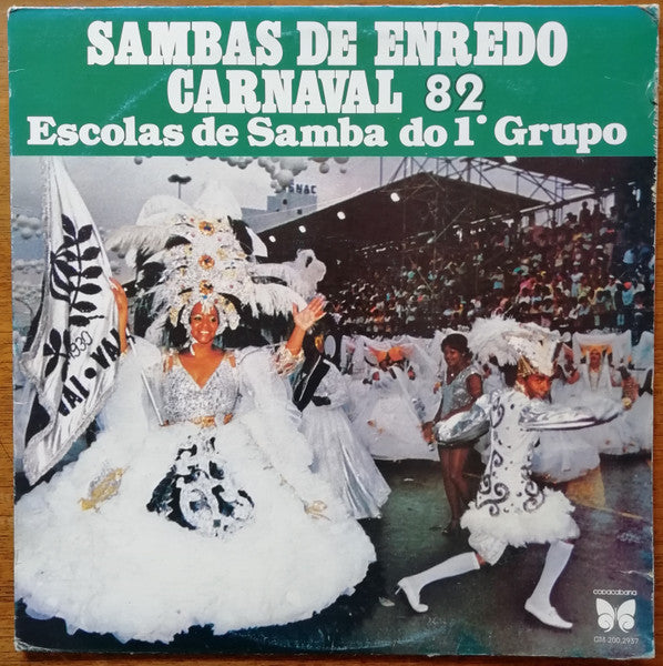 Various : Sambas De Enredo Carnaval 82 Escolas De Samba Do 1° Grupo (LP)