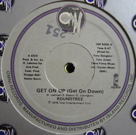 Roundtree - Get On Up (Get On Down) vinyl record, 12" (Very Good Plus (VG+)) | Lulo Records